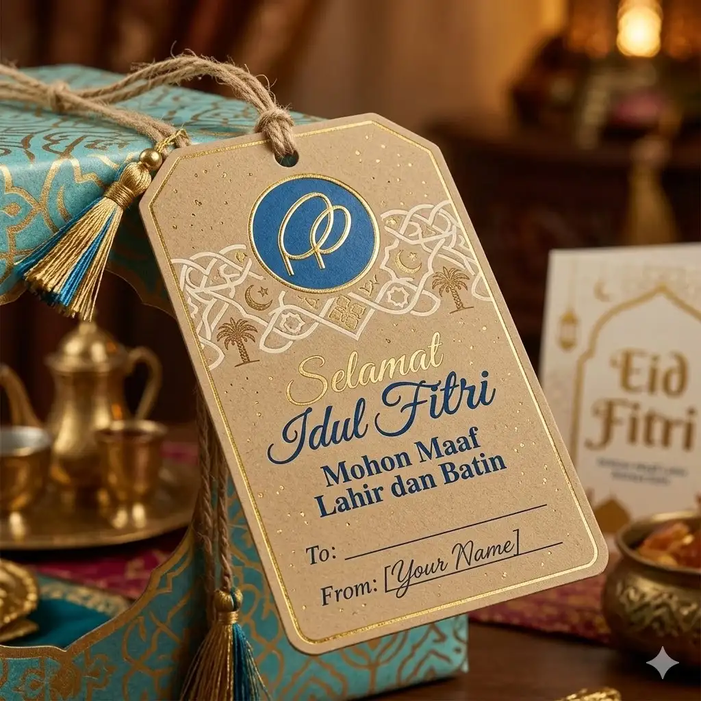 Gift Tag Lebaran