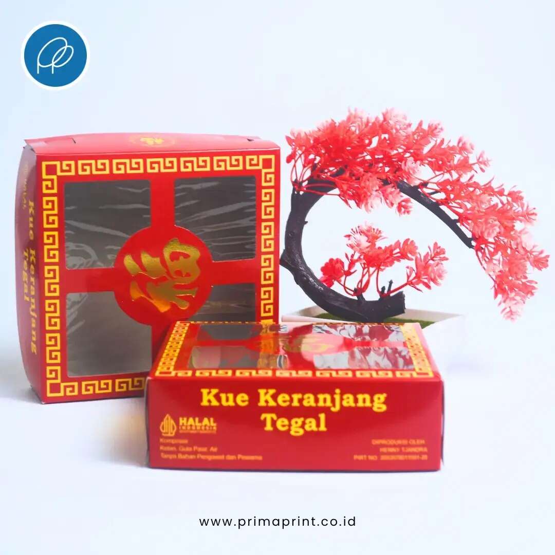 contoh kemasan kue tema imlek