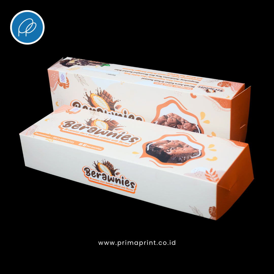 Kemasan Brownies Custom