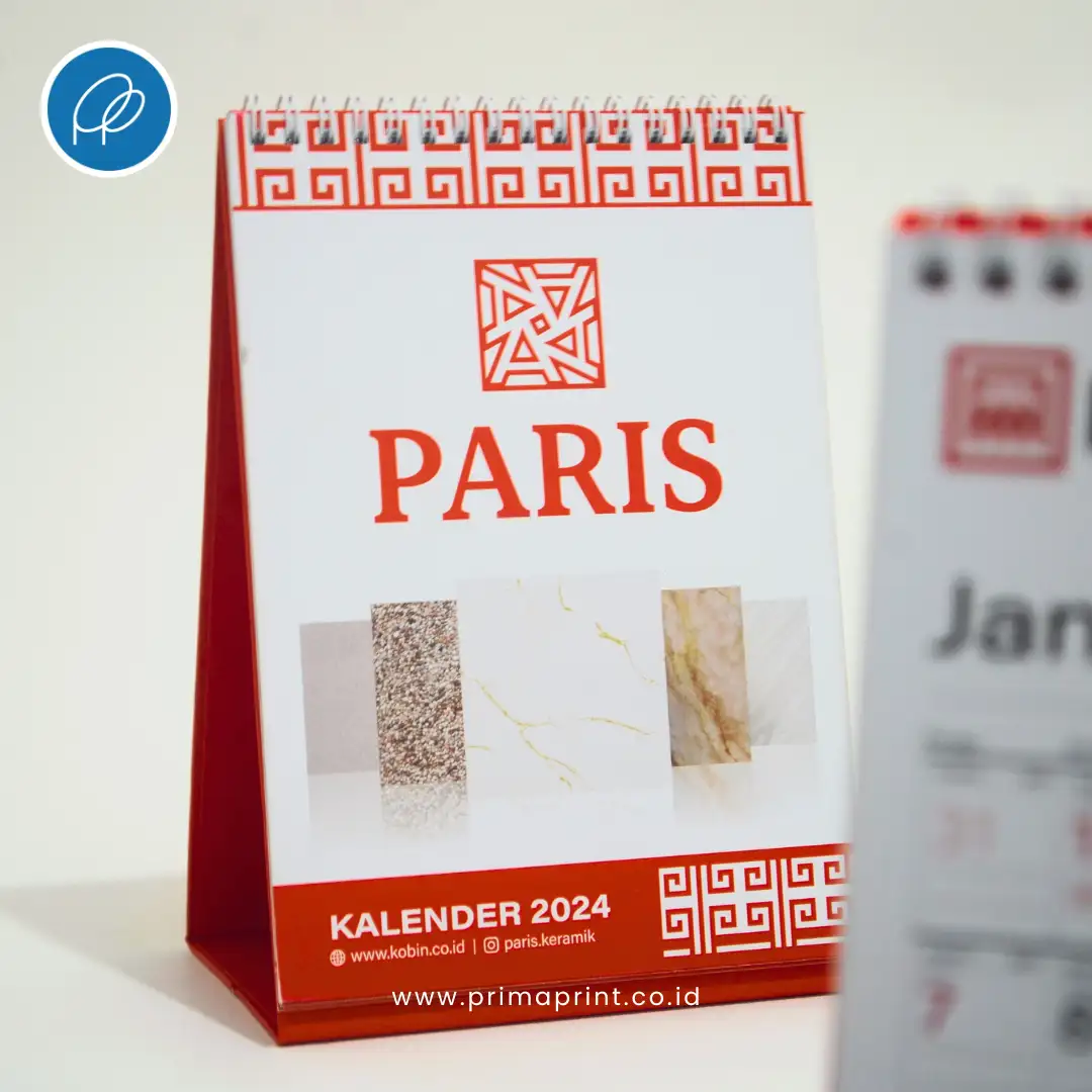 Kalender Meja PARIS
