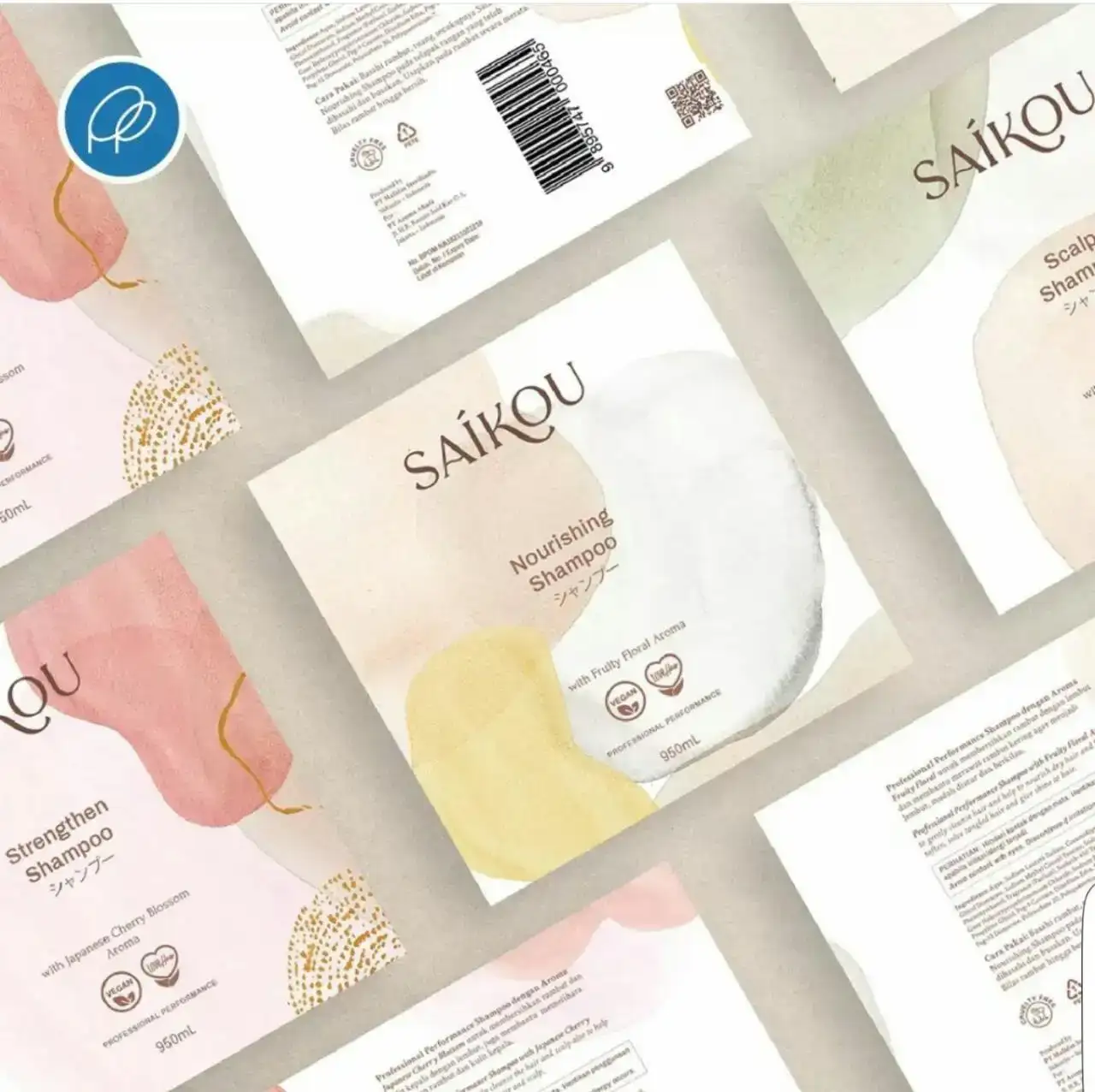 Stiker Label Produk SAIKOU