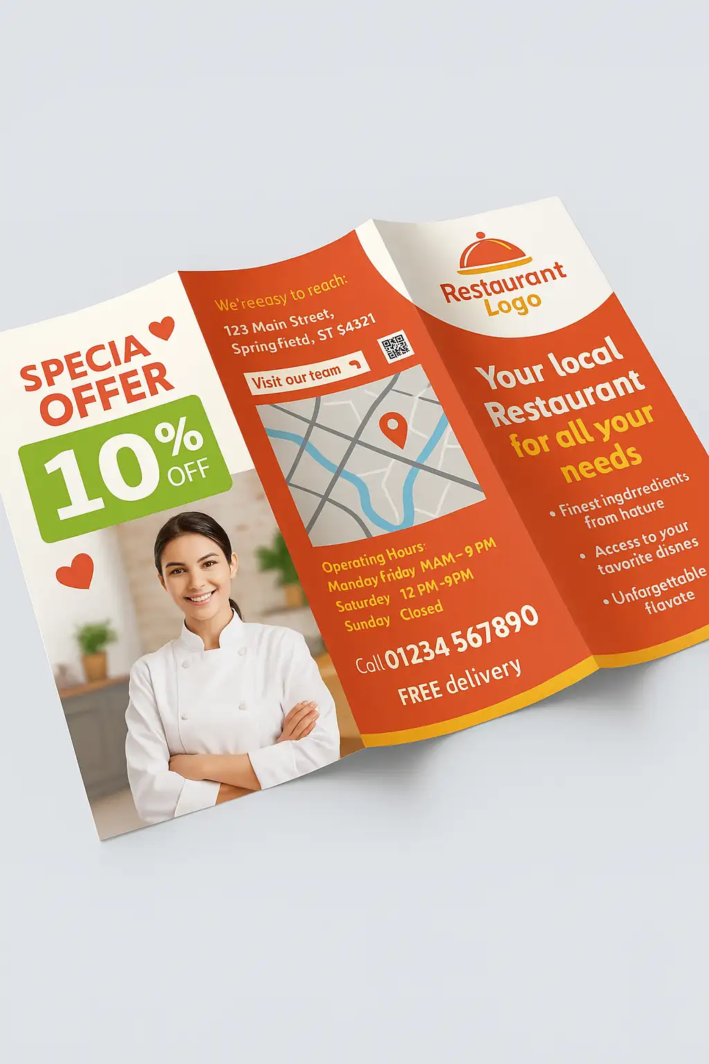 Contoh Leaflet yang Menarik dengan Tata Letak yang Informatif