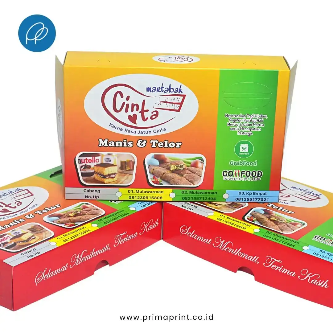 Box Martabak Manis dan Asin Martabak Cinta
