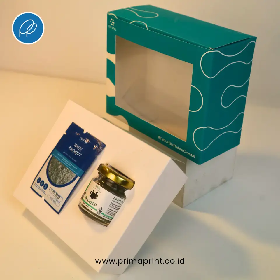 Packaging Cystal of The Sea dengan Inner