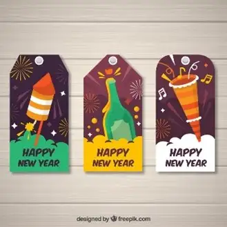 Contoh Hangtag Tahun Baru