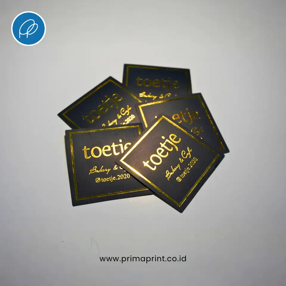 Stiker Logo Toetje Bakery