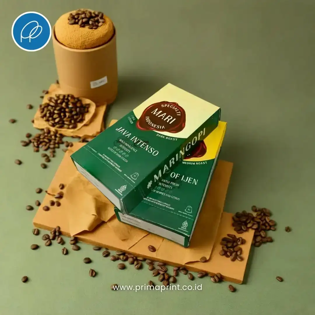 Dus Kemasan Kopi Java Intenso