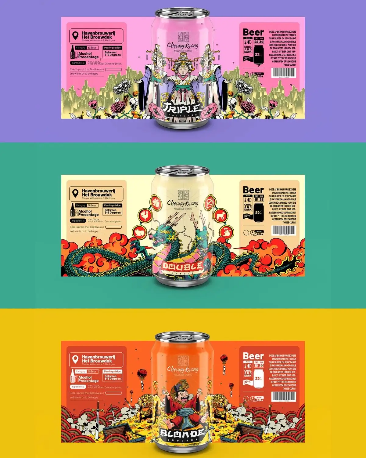 Material Stiker Label Kemasan Kaleng Makanan dan Minuman