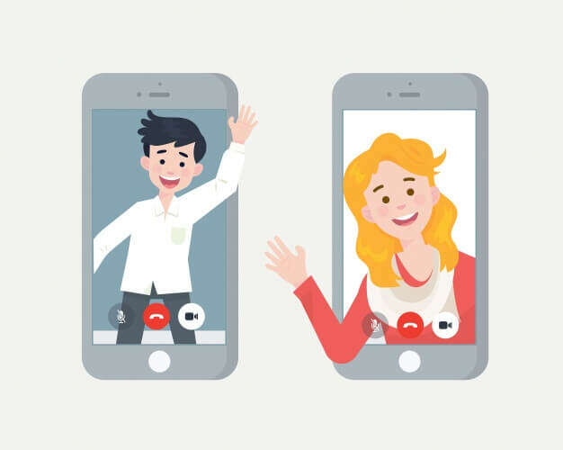 animasi handphone kartun
