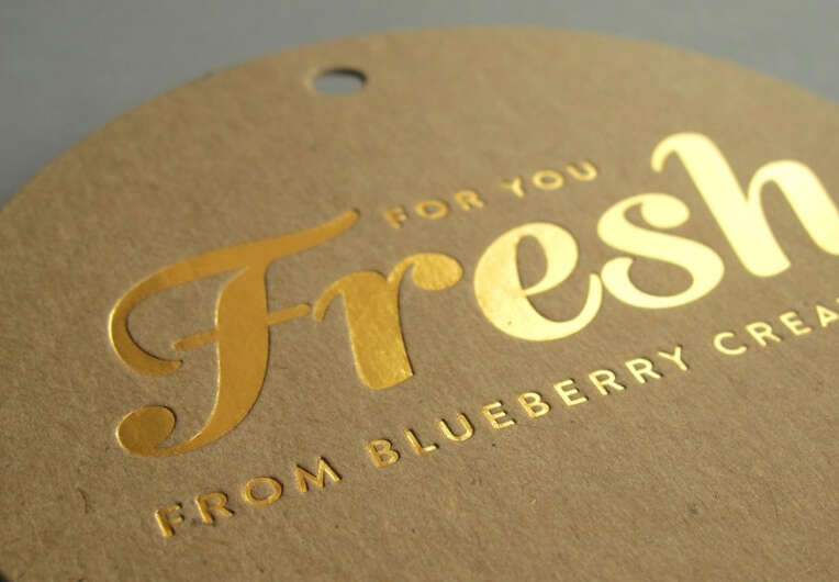 hang tag bertuliskan fresh