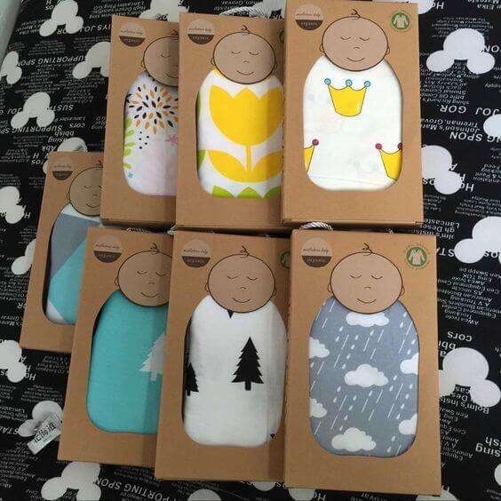 kemasan menarik dan kreatif produk baju bayi