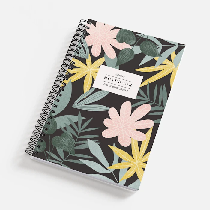buku agenda atau notebook bentuk spiral