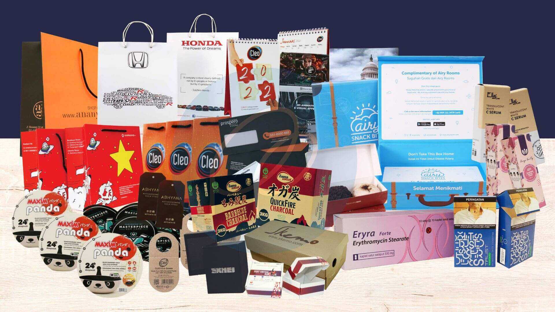berbagai macam produk prima print
