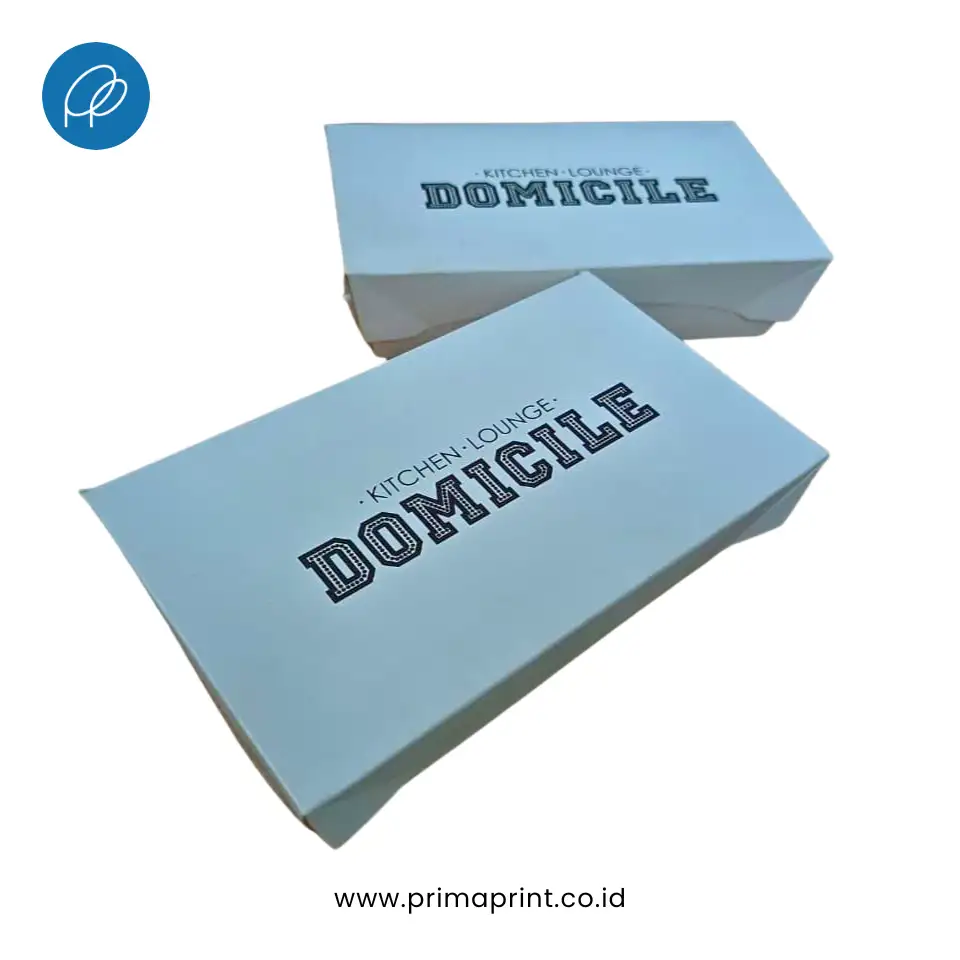 Paper Lunch Box Domicile