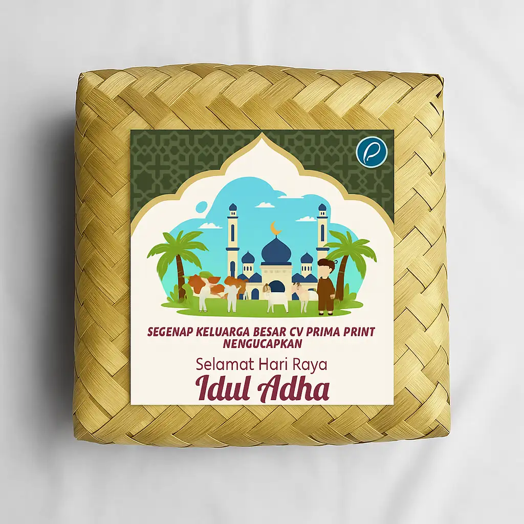 Stiker Kemasan Daging Kurban