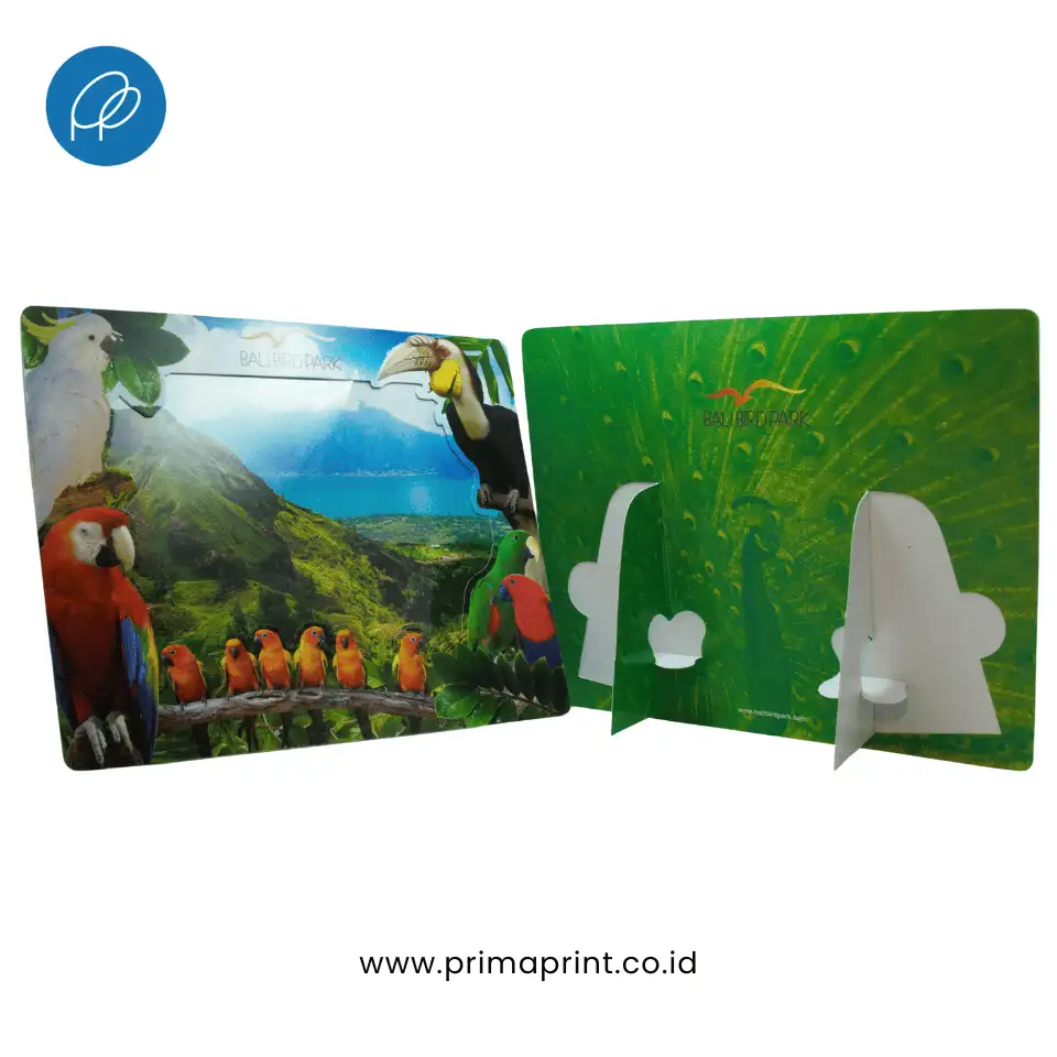 Contoh Paper Frame Laminasi Glossy