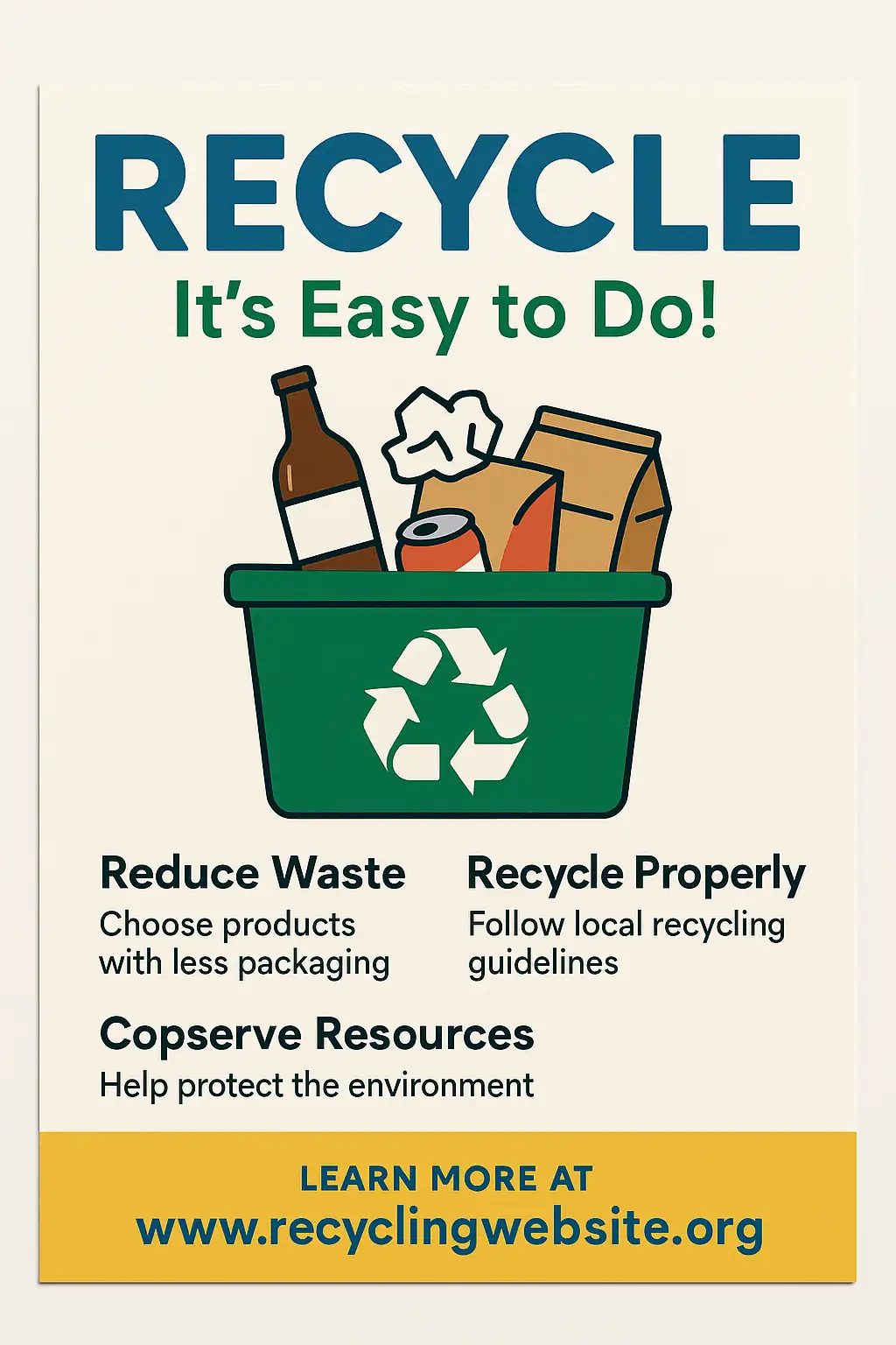 Contoh Pamflet Simple Edukasi