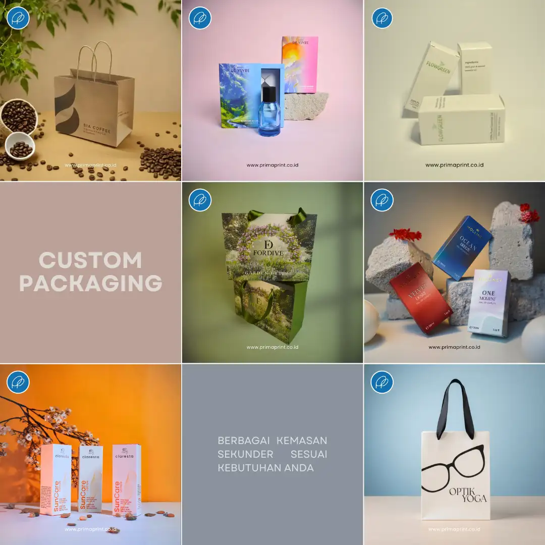 Kumpulan Kemasan Sekunder untuk Berbagai Kebutuhan Produk