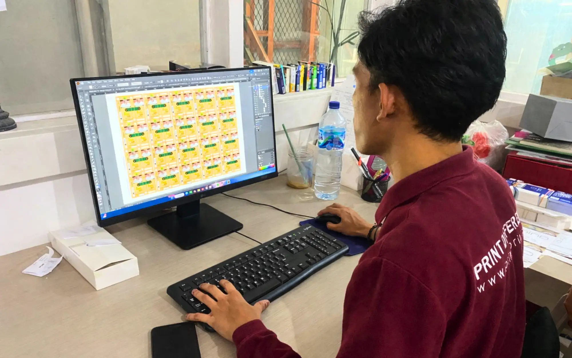 Proses Desain Oleh Tim Desain