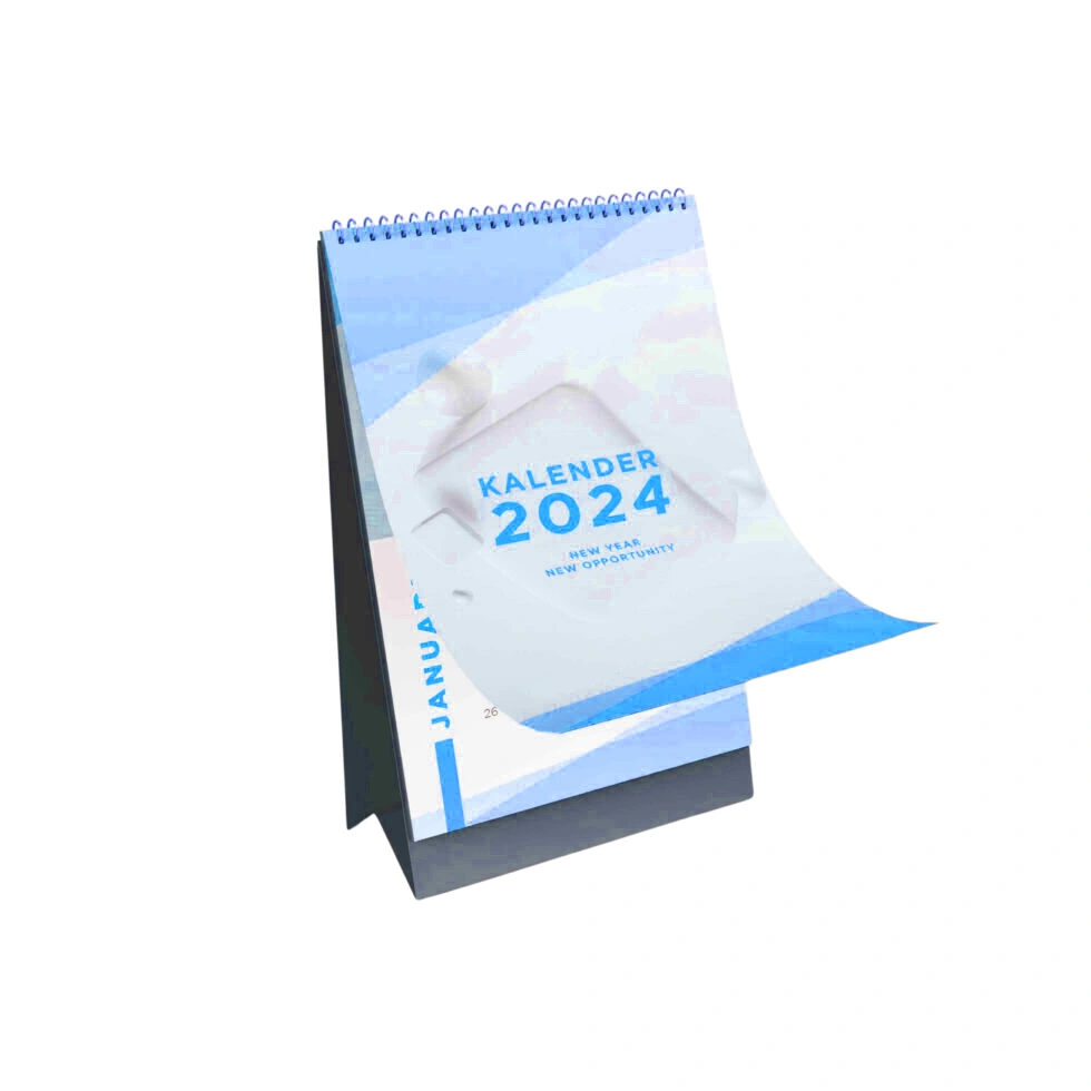 Kalender Meja Vertikal