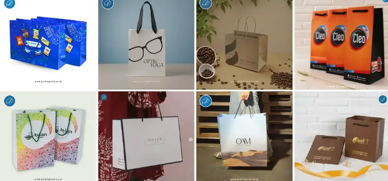 Custom Paper Bag Prima Print