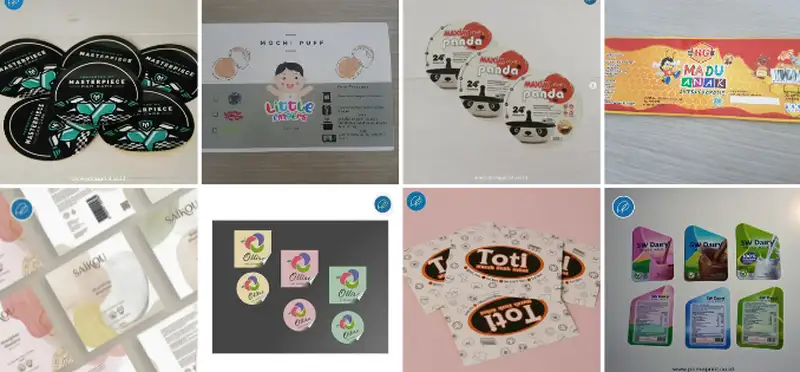 Custom stiker Prima Print