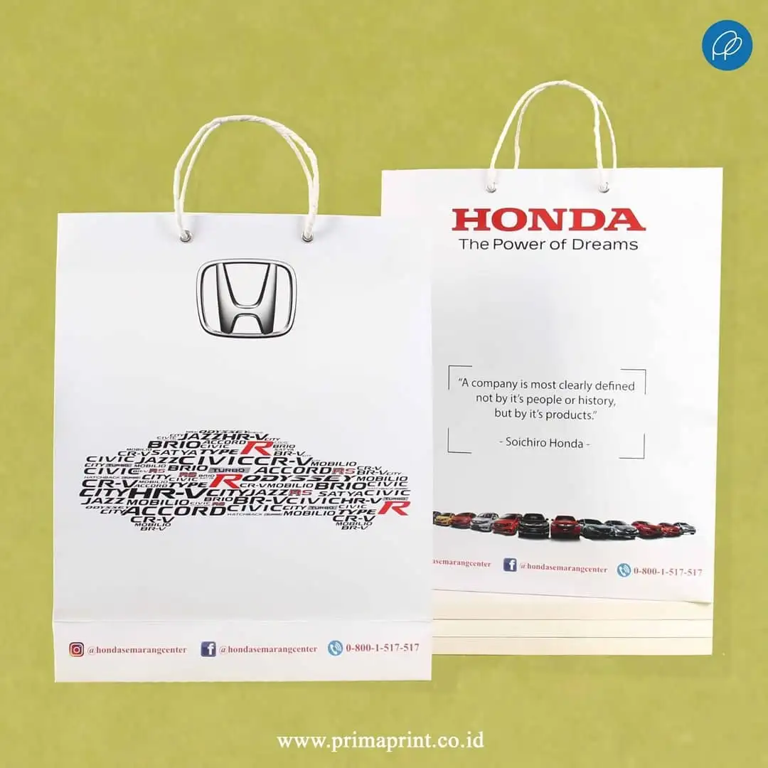 Paper Bag Honda