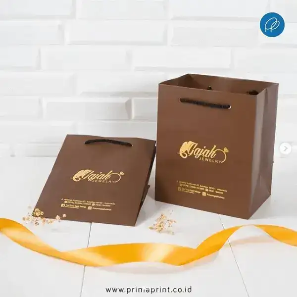 Paper Bag Gajah Jewelry