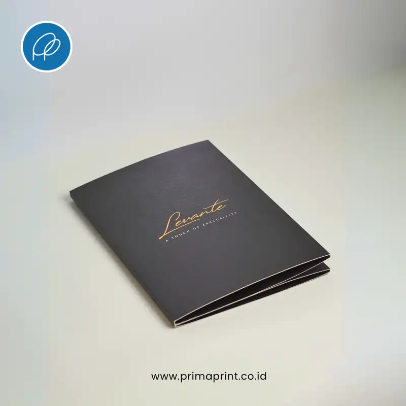 Contoh cetak buku katalog hard cover untuk kebutuhan perusahaan