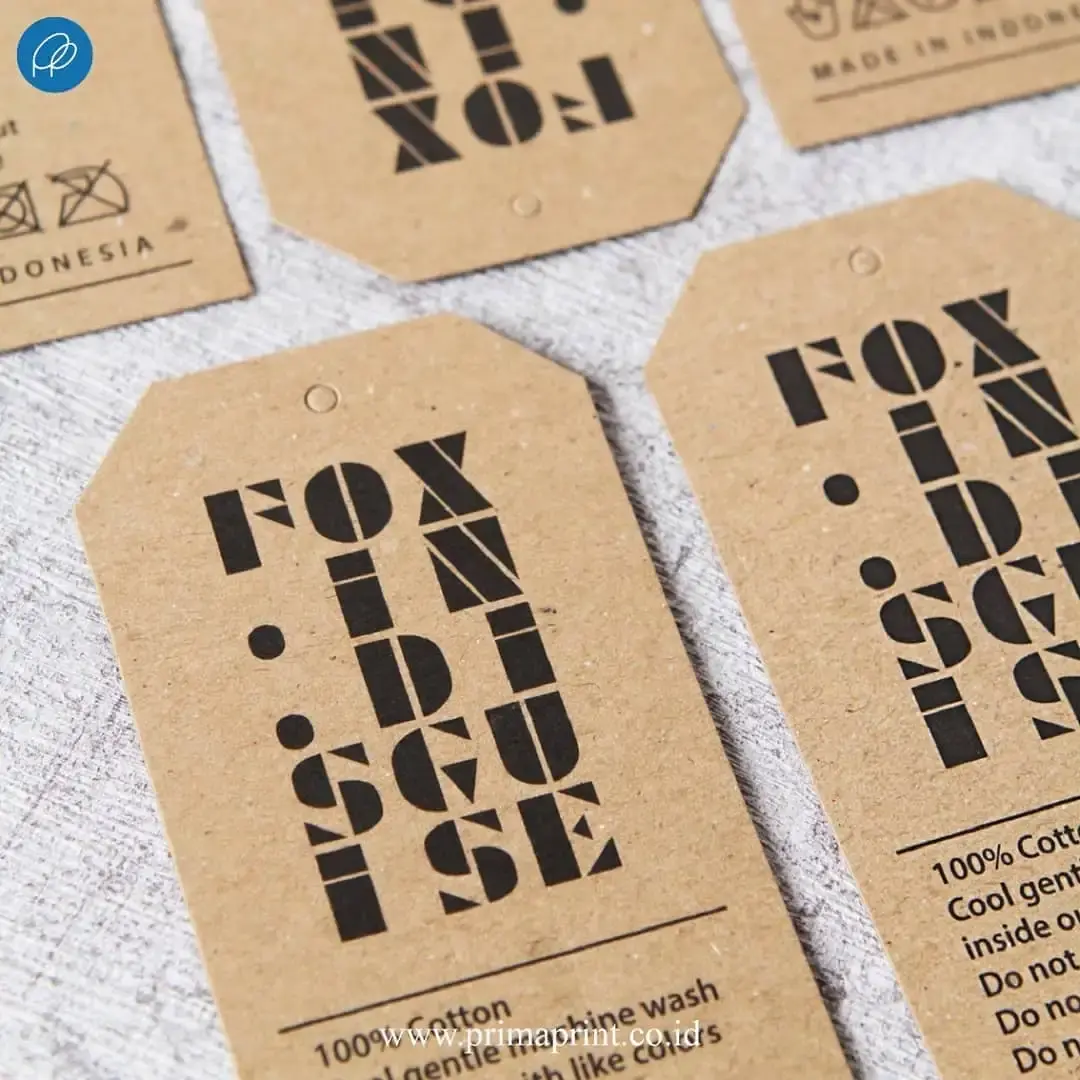 Hangtag Berbahan Kertas Kraft