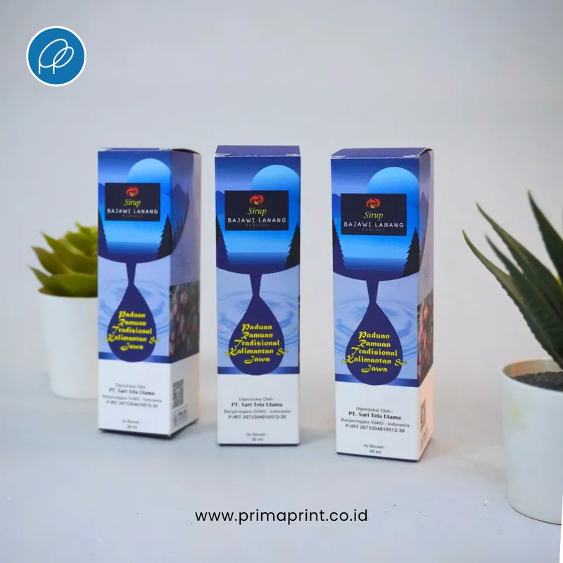 Dus Obat Sirup tradsional